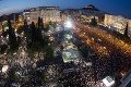 Aj medzi nevďačnými Grékmi sa nájdu výnimky: Tisíce ľudí prišli demonštrovať za 