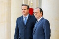 Britský premiér Cameron a prezident Hollande v Bratislave: Toto ukážeme svetovým lídrom?!