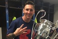 Polonahý Messi: Čo všetko ukázal po finále Ligy majstrov v kabíne Barcelony?