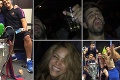 Shakira a Pique odtrhnutí z reťaze: Oslava plná alkoholu do neskorej noci!