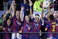 Barcelona získala prestížne treble, takto radostne opisovali hráči víťazstvo vo finále