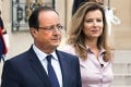 Francúzsky prezident Hollande má problém: Milenka vo štvrtom mesiaci?!