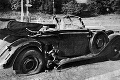 V tomto aute sedel Heydrich, keď ho popravili: Jeho rozstrieľaný Mercedes je dnes na predaj!