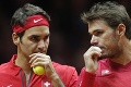 Federer s Wawrinkom dostanú za Davis Cup krásny 13-ty dôchodok: Švajčiari si prilepšia o túto sumu!