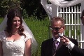 Mladomanželom spôsobil sobášiaci traumatický zážitok: Na video zo svadby sa nedokážu ani pozrieť!