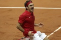 Švajčiari sa dočkali! Federer získal rozhodujúci bod a šalátová misa má nového držiteľa