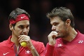 Dvaja kohúti na jednom smetisku: Federer s Wawrinkom to súperom spolu natreli!
