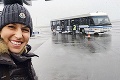 Prvý šok Dominiky Cibulkovej na turnaji v Sofii: Vítali ju dážď a sneh!