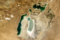 Satelitné snímky ukazujú zánik obrovského jazera: Zbohom Aral, tento obraz je už minulosť