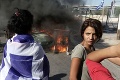 Rómovia rozpútali divoké protesty v Aténach: Podpaľovali pneumatiky a blokovali dopravu!