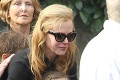 Nicole Kidman v slzách: Zlomená herečka pochovala svojho otca