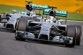 Koniec telenovely! Mercedes potrestal Rosberga za brutálne zostrelenie Hamiltona