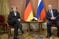 Merkelová a Putin pracujú na tajnom mierovom pláne: Ukončí krízu na Ukrajine?