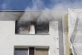 Hrôza v Petržalke: Požiar v byte, z 12. poschodia spadol človek!