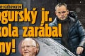 Bezák v knihe rozhovorov: Čarnogurský jr. u Sokola zarábal milióny!