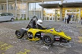 Študenti zostrojili mašinku inšpirovanú monopostom F1: Na formule za 15 000 € okolo Slovenska