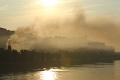 Požiar pri areáli bratislavského PKO: Policajti odkláňali dopravu