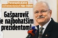 Porovnanie platov východoeurópskych hláv štátov: Gašparovič je najbohatším prezidentom!