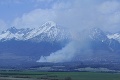 Tatry v plameňoch! Oheň v Starom Smokovci sa podarilo lokalizovať