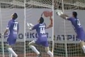 Kuriózny gól: Grécky brankár prestal hrať a pozoroval lastovičky