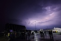 Búrka nad Trenčínom: Takéto blesky desili návštevníkov Pohody!
