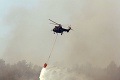 Mohutný požiar v Španielsku: Pri hasení sa zrútili dve helikoptéry!