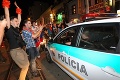 Bujaré oslavy striebra v Bratislave: Zasahovali policajti