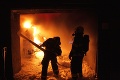 Pri Gelnici horela plynová stanica, oheň ohrozil aj premávku