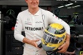 Rosberga trafil vo veľkej rýchlosti vták: Prilba mu zachránila život!