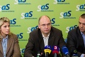 Strana SaS priznala príjmy za minulý rok takmer 1,2 milióna eur