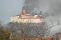 Z požiaru strechy hradu Krásna Hôrka sú podozriví dvaja chlapci!