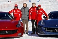 Alonso šantil vo Ferrari: Na snehu radšej za volantom!
