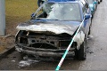 Ďalší požiar áut: V noci horela v Senici Škoda Octavia