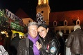 Celebrity na vianočných trhoch: Pyco makal a Sklovská si užívala romantiku!
