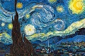 Slávne obrazy z korenia: Van Gogh maľoval, študentka Kelly sypala