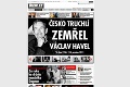 Václav Havel († 75) je mŕtvy! Takto sa smutná správa šírila po svete