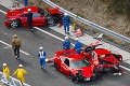 Najdrahšia zrážka športiakov: Ferrari na kašu, Toyota zostala celá!