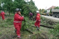 Povodne hrozia na väčšine Slovenska, búrky už len na východe