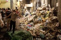 To je zápach: Ulice Neapola zasypali tony odpadkov!