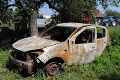 Rakovec nad Ondavou: Dacia podpálila strnisko a zhorela do tla