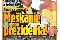 Svadba Sklovskej a Lelkesa meškala, obrad zdržal prezident