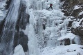 Zamrznuté Šútovské vodopády: Raj pre odvážnych ľadolezcov