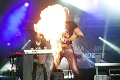 Ohnivý Scooter: Spevákovi do tváre šľahali plamene!