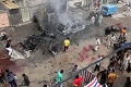 Bombové útoky v Bagdade: Najmenej 58 mŕtvych!