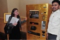 Nový výstrelok arabských šejkov: Bankomat vydáva zlato!