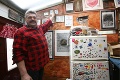 Uznávaný slovenský výtvarník Fero Guldan: Žije v dome z odpadu