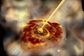 Najväčšia čierna diera váži ako 18 miliárd Sĺnk!