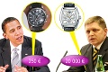 Neuveriteľné! Ficove hodinky sú o 19 750 € drahšie ako Obamove!
