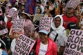 Filipínske ženy demonštrovali za odstúpenie prezidentky