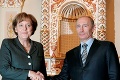 Merkelová na návšteve Moskvy